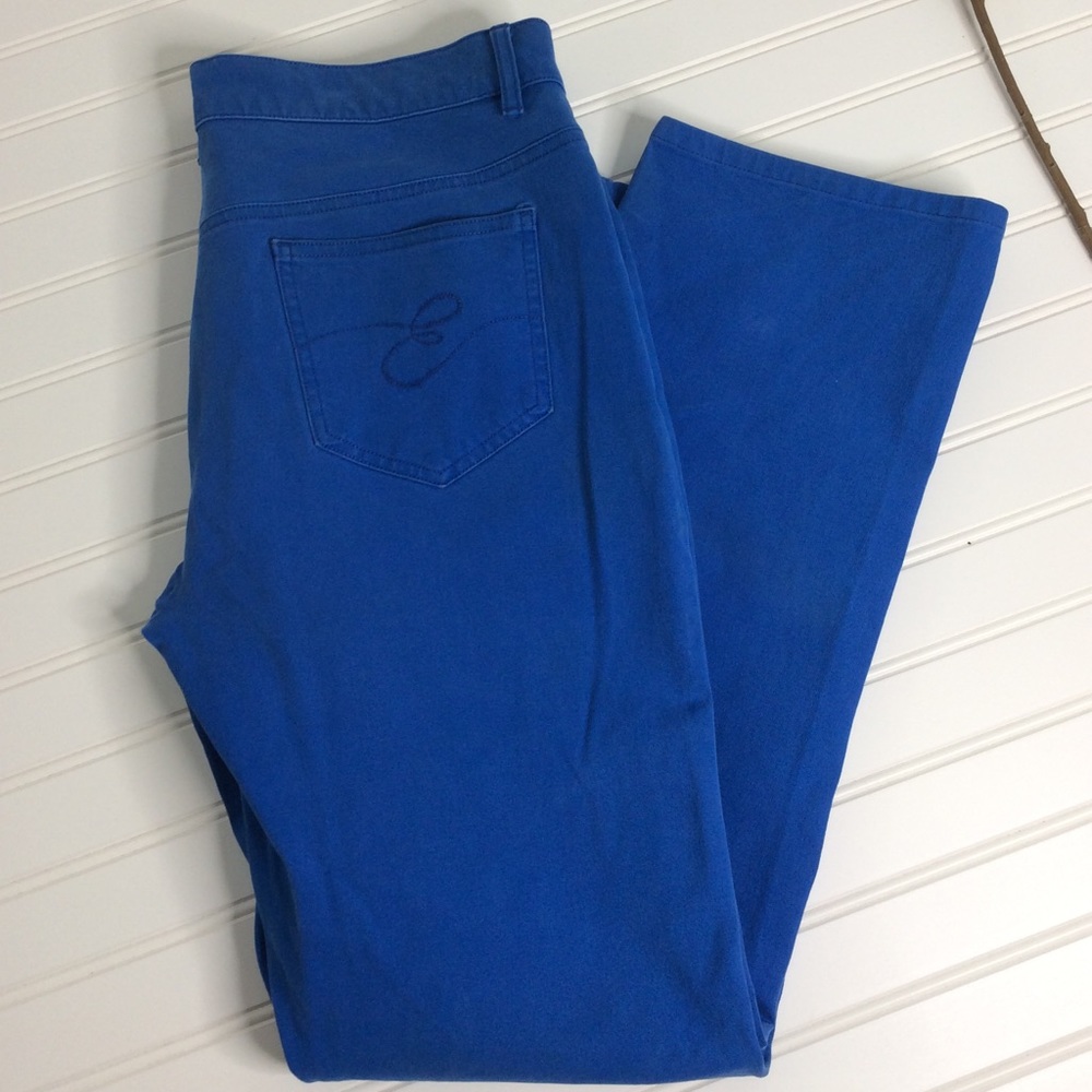 Escada Linda Jeans Slim Fit made in Italy Blue